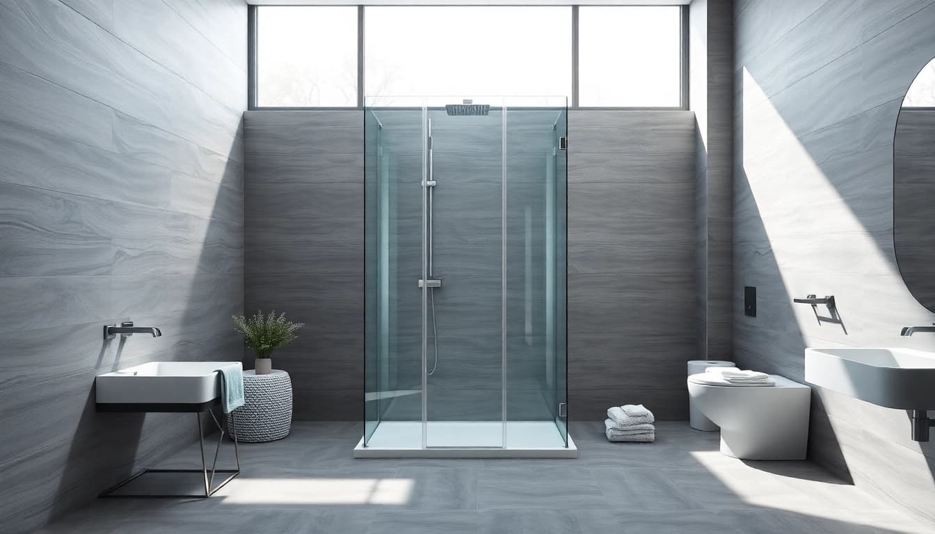 Gestalten Sie Ihr Bad mit sonni sanitär hochwertigen Duschlösungen und modernem Design.