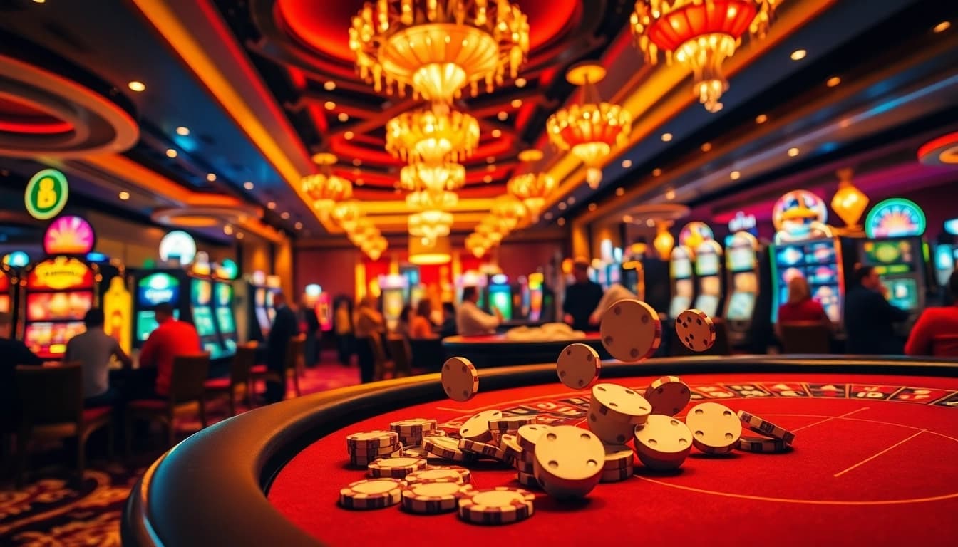 Vivez un gameplay palpitant au meilleur casino en ligne avec des tables de roulette vibrantes et des jetons étincelants.