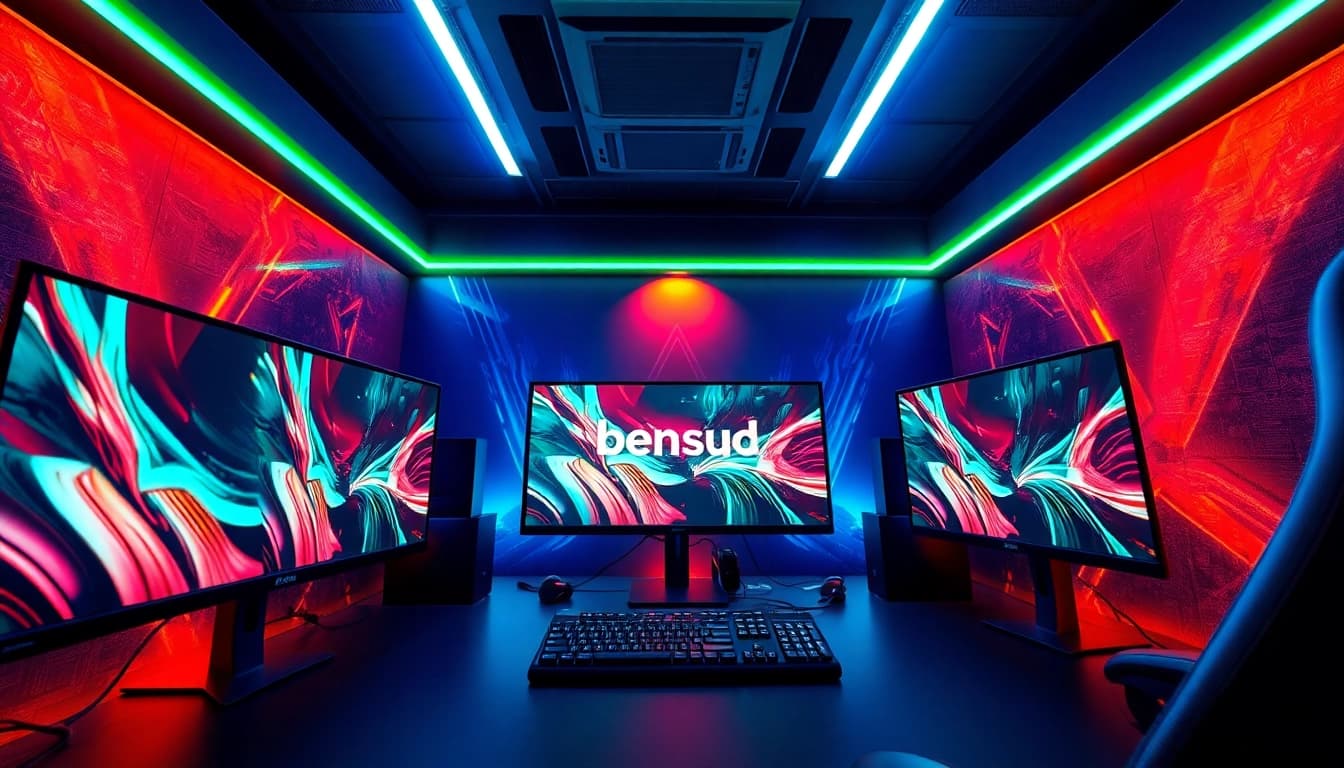 Rasakan pengalaman bermain bensu4d dengan setup gaming yang modern dan energik