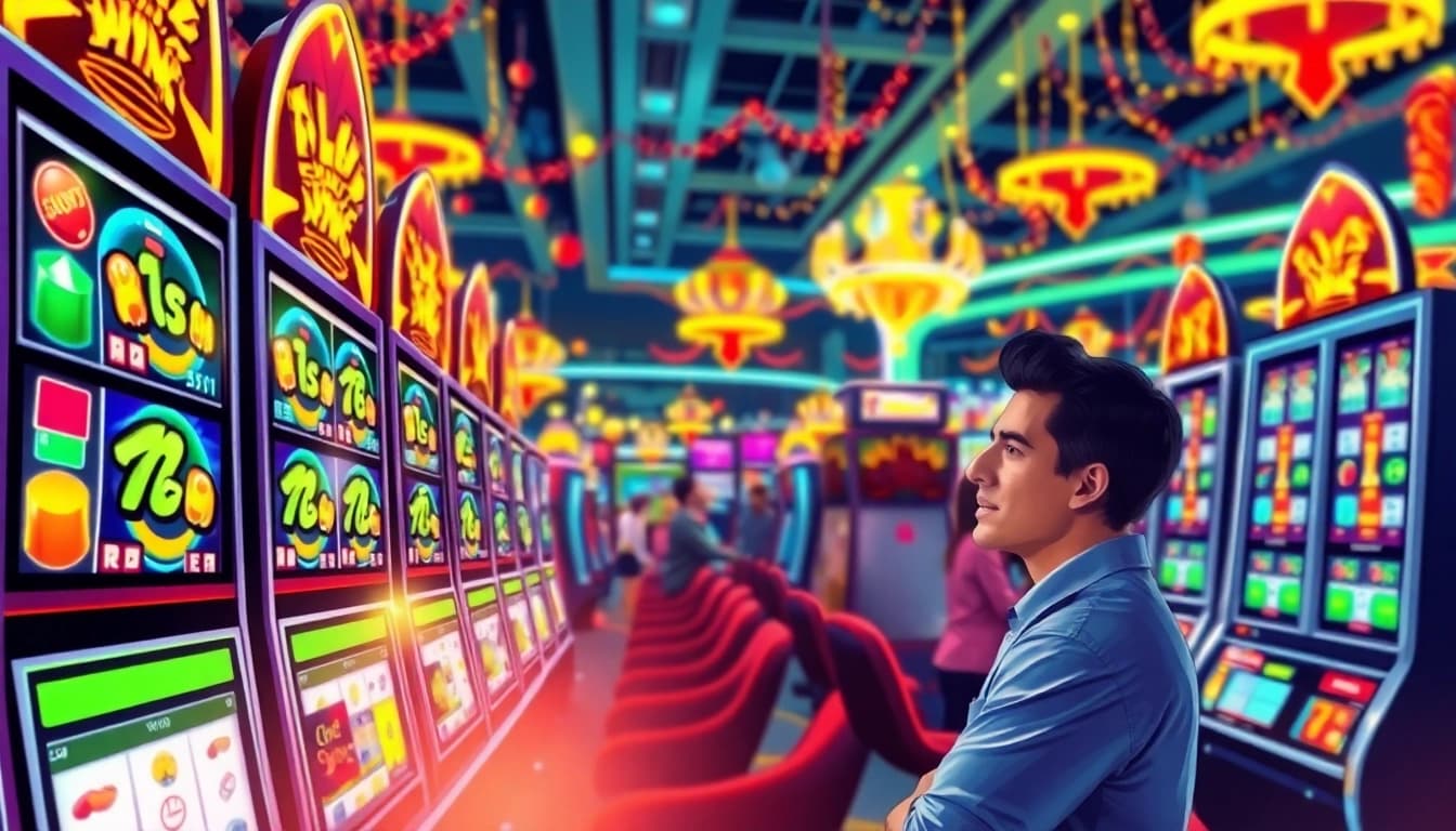 เล่นเกม pg slot ด้วยความตื่นเต้นในคาสิโนที่มีแสงสีสดใส