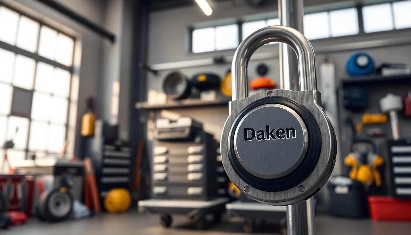 Scopri la serratura Daken di dakenlocks.com, un simbolo di sicurezza e robustezza per veicoli professionali.