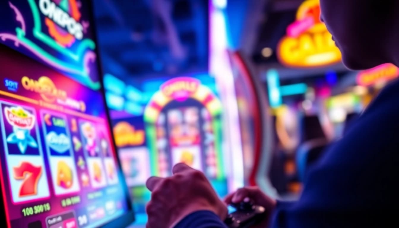 Bermain pada mesin slot ondel4d slot dengan antarmuka kasino online yang cemerlang.