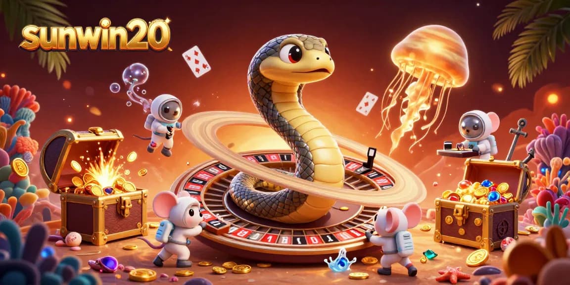 Engage in thrilling gameplay with sunwin20, featuring cosmic elements and energetic casino action.