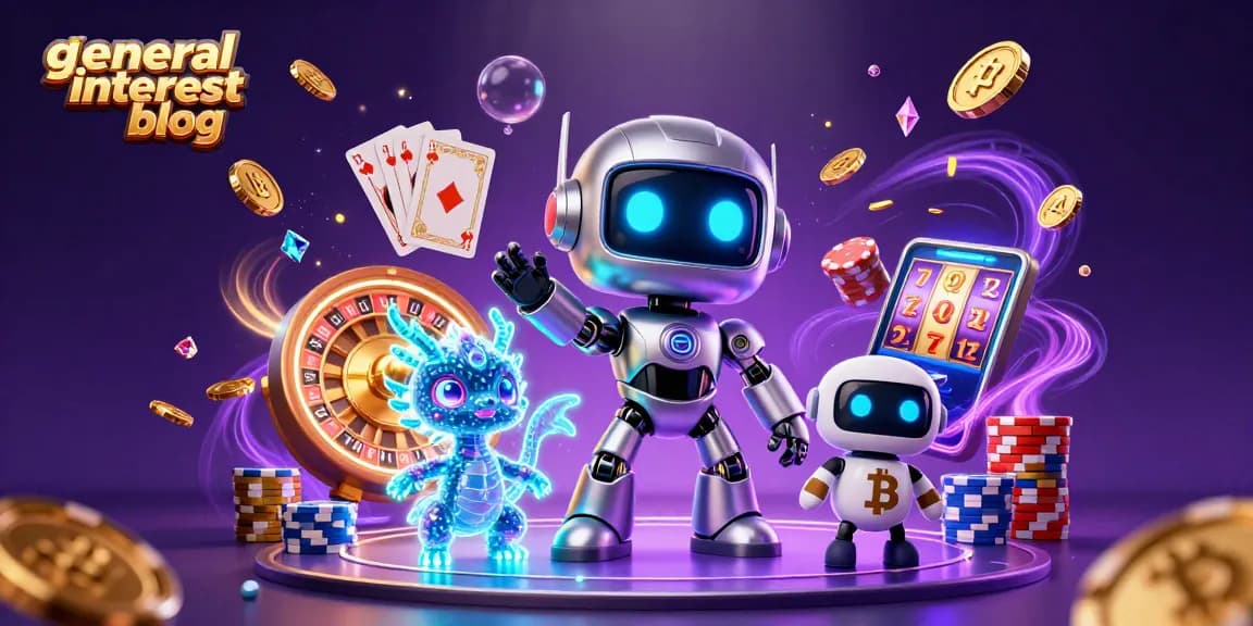 Engaging illustration for a general interest blog featuring vibrant casino elements.