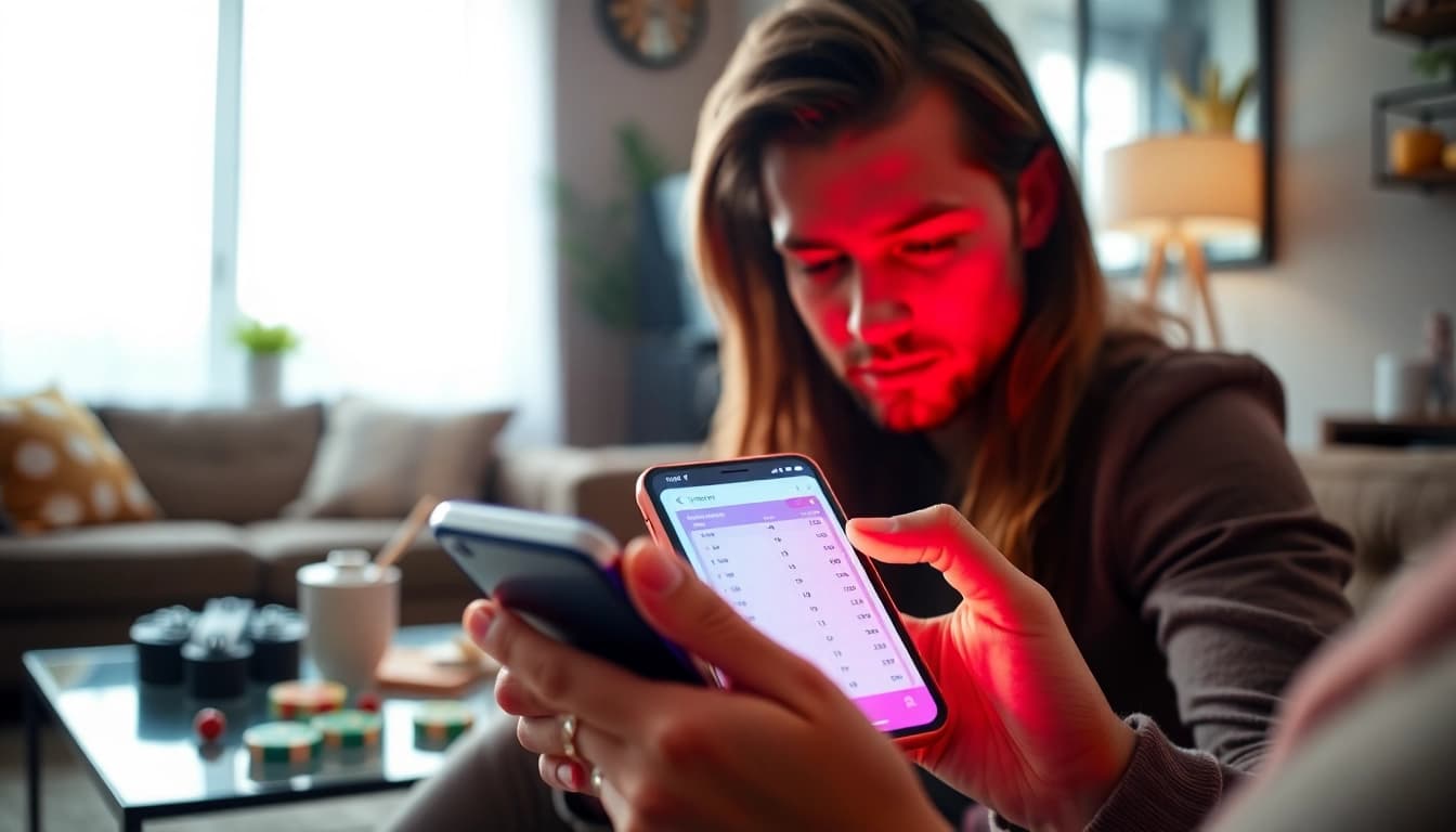 Log in to sayapbola login on a smartphone amid a cozy home setting with modern designs.