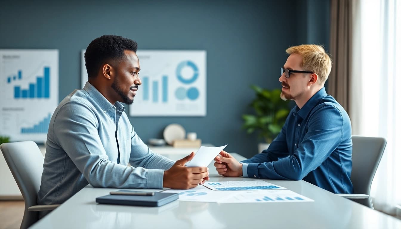 Engaging financial advisor hampton roads va providing personalized consulting to a client.