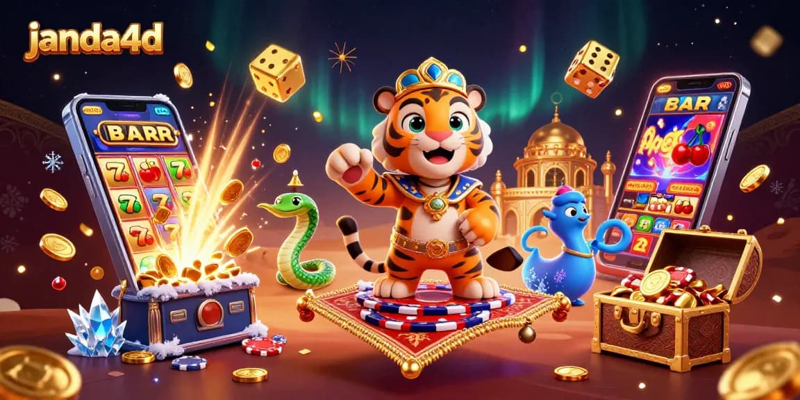 Rasakan keseruan bermain di janda4d dengan jackpot slot yang menakjubkan dan elemen permainan yang berkilau.