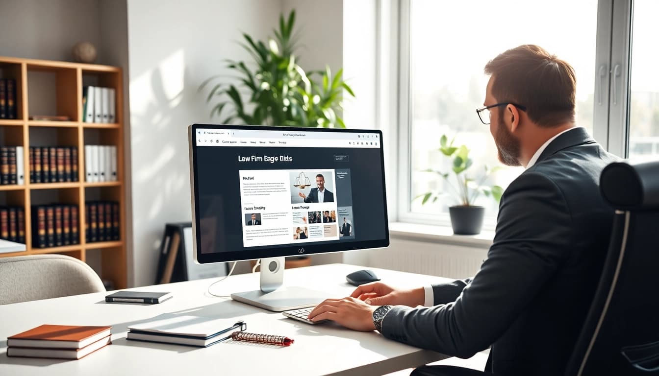 Designing a high-performance law firm website at https://www.websites.law with a professional approach.