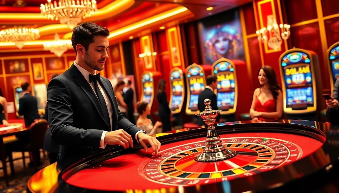 Experience thrilling gameplay at https://rr99.center/ with professional dealers and luxurious casino ambiance.