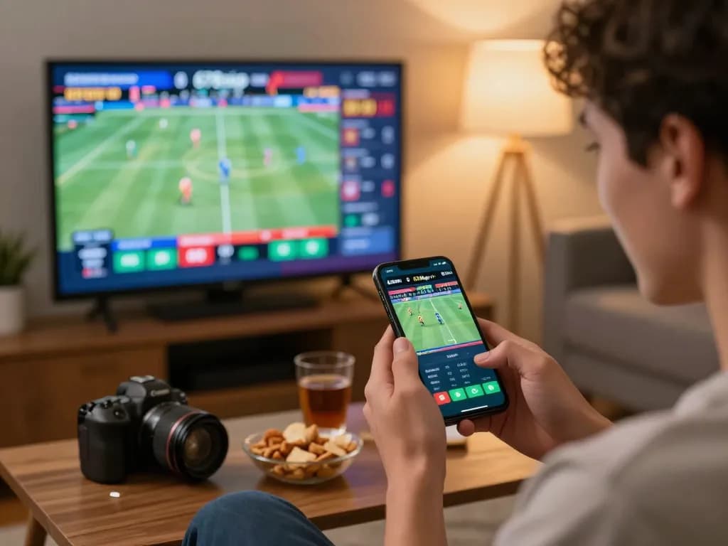 Exciting sports betting action on 678vip com with a user eagerly placing live bets on a smartphone.