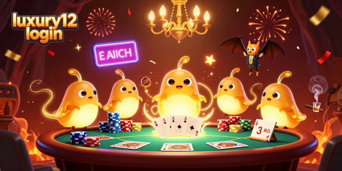 Engage with luxury12 login in an immersive cave casino scene illuminated by glowworms.