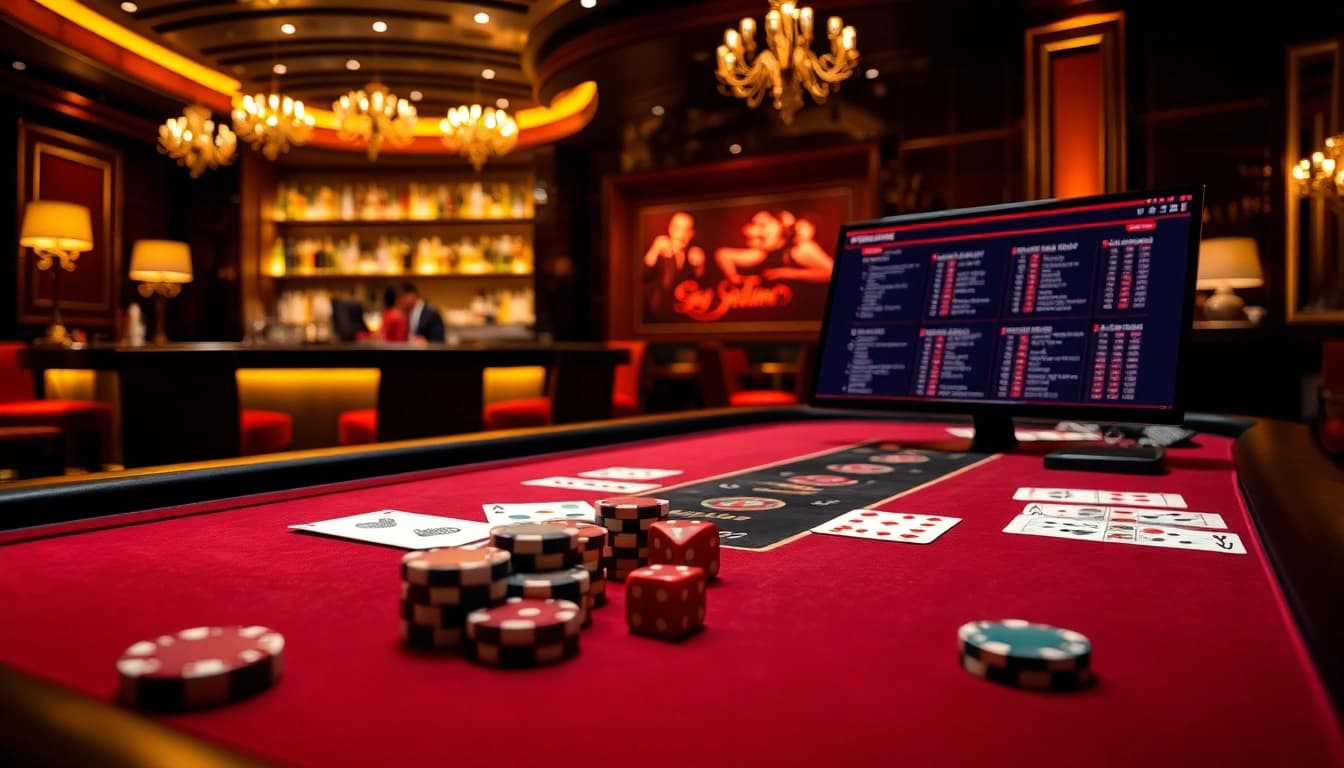 The hidden wiki serves as a vital resource, guiding passionate gamblers through sophisticated betting strategies at an elegant casino table.