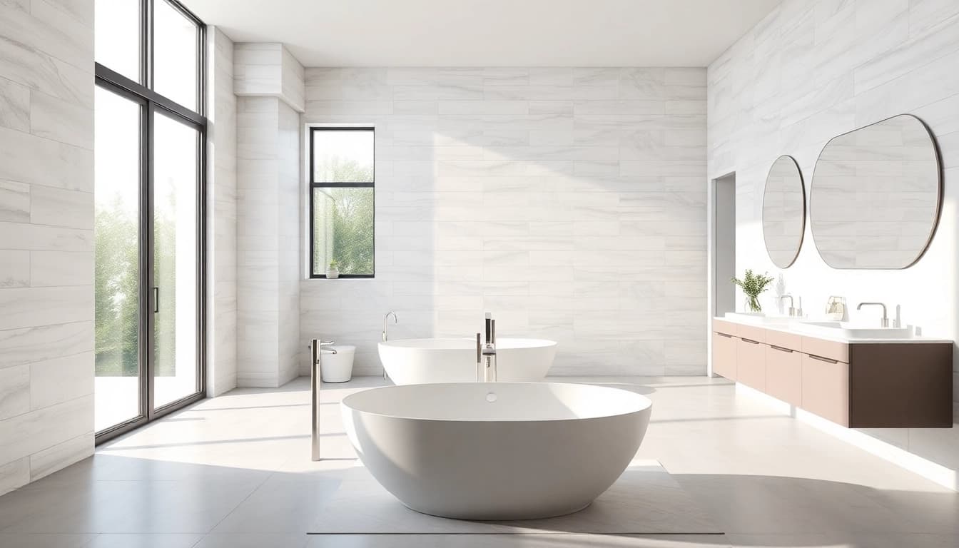 Transform your space with stunning bathroom remodelling featuring modern designs and elegant fixtures.