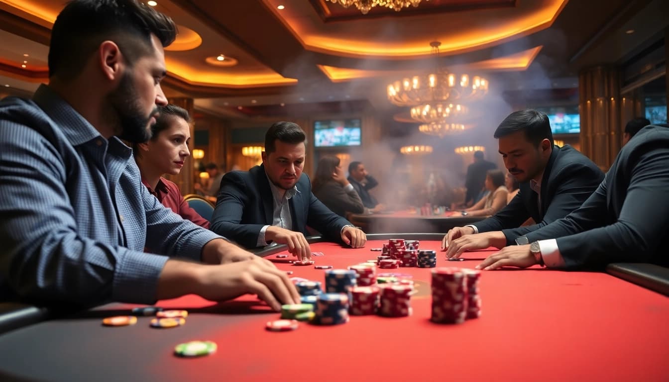 Menang besar di MABAR88 dengan suasana kasino yang penuh warna dan menarik.