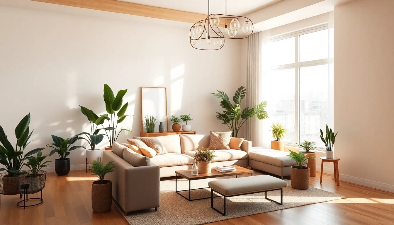 Transform your space with elegant designs on https://merithome.co.uk, showcasing a modern living room.
