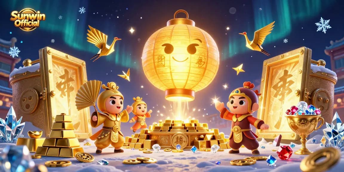 Engage in thrilling gaming adventures at Sunwin Official with vibrant 3D casino elements and enchanting visuals.