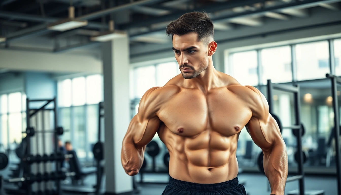 Engaged athlete representing HGH FOR SALE benefits in a dynamic training session.