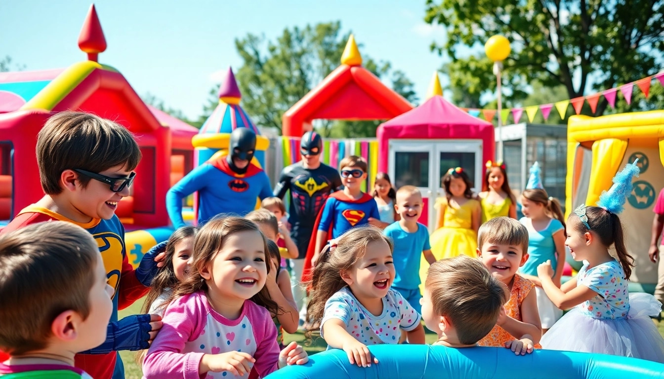 Celebrate with characters and entertainment at https://www.tcspecialentertainment4u.com's vibrant birthday party setup.