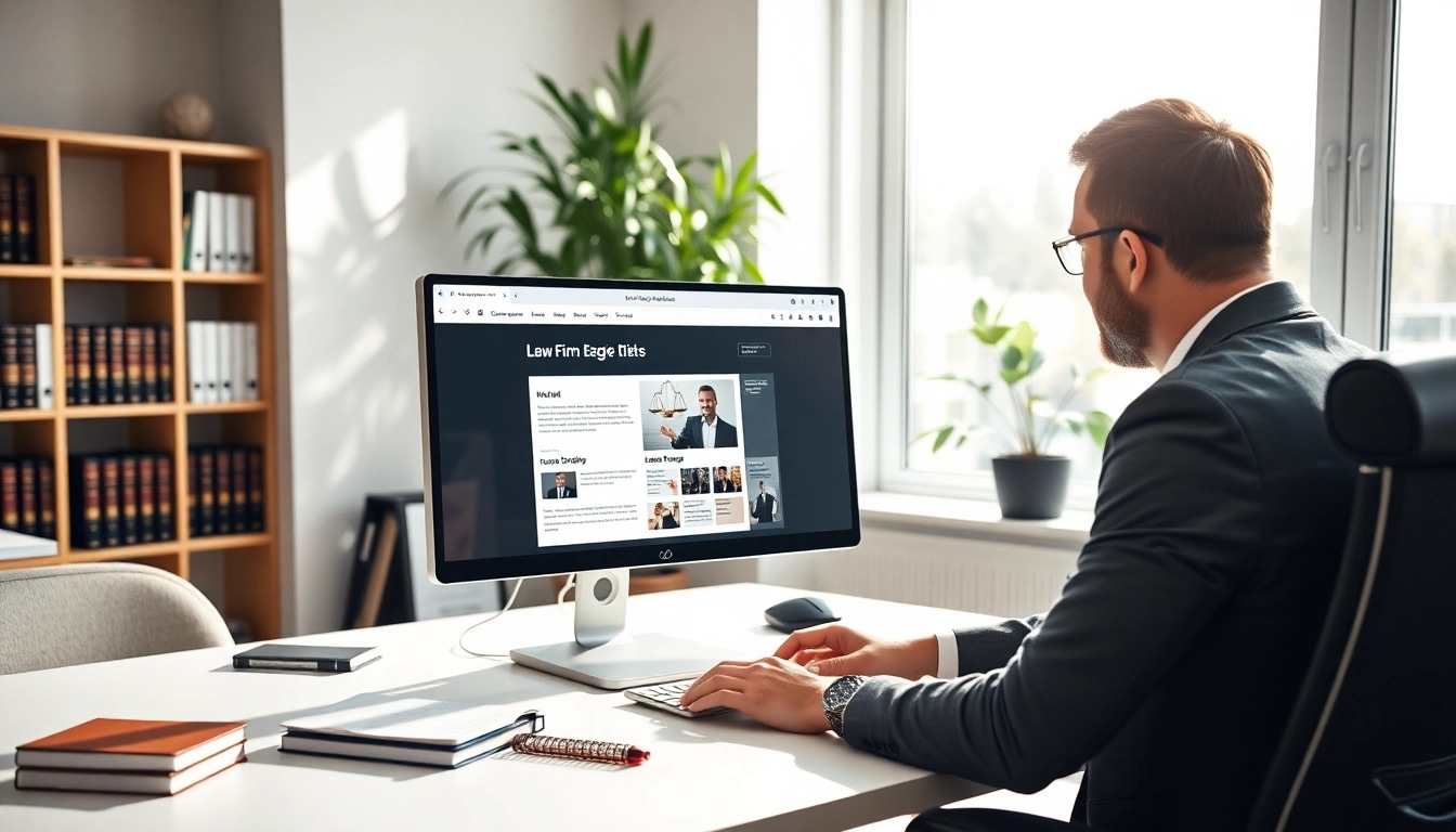 Designing a high-performance law firm website at https://www.websites.law with a professional approach.