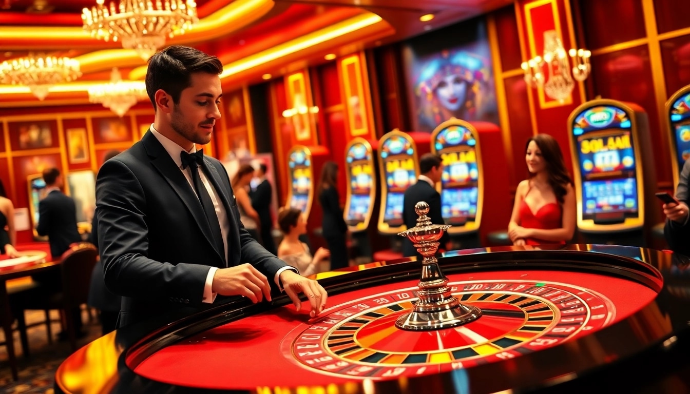Experience thrilling gameplay at https://rr99.center/ with professional dealers and luxurious casino ambiance.