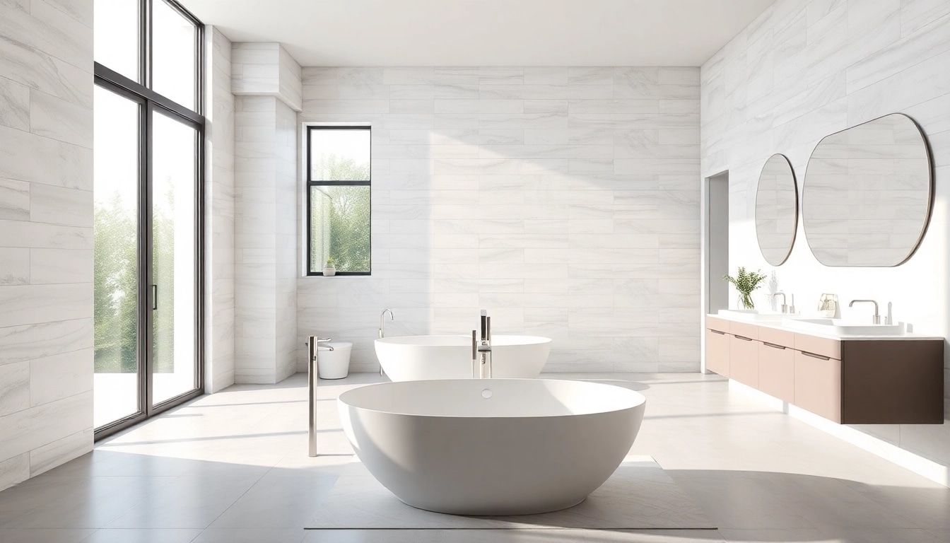 Transform your space with stunning bathroom remodelling featuring modern designs and elegant fixtures.
