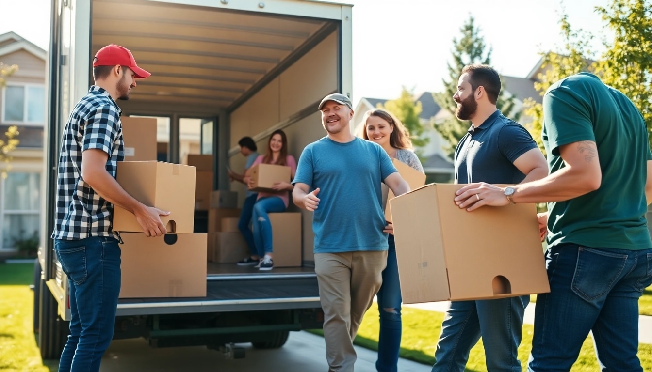Efficient long distance movers calgary helping a family prepare for relocation.