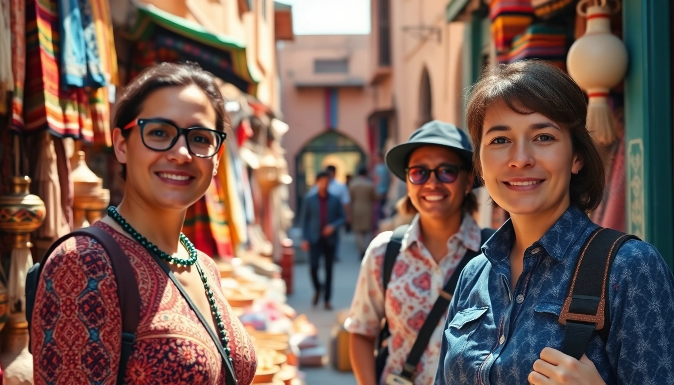 Experience the culture at https://www.onelifetrips.com/ with vibrant Marrakech market scenes.