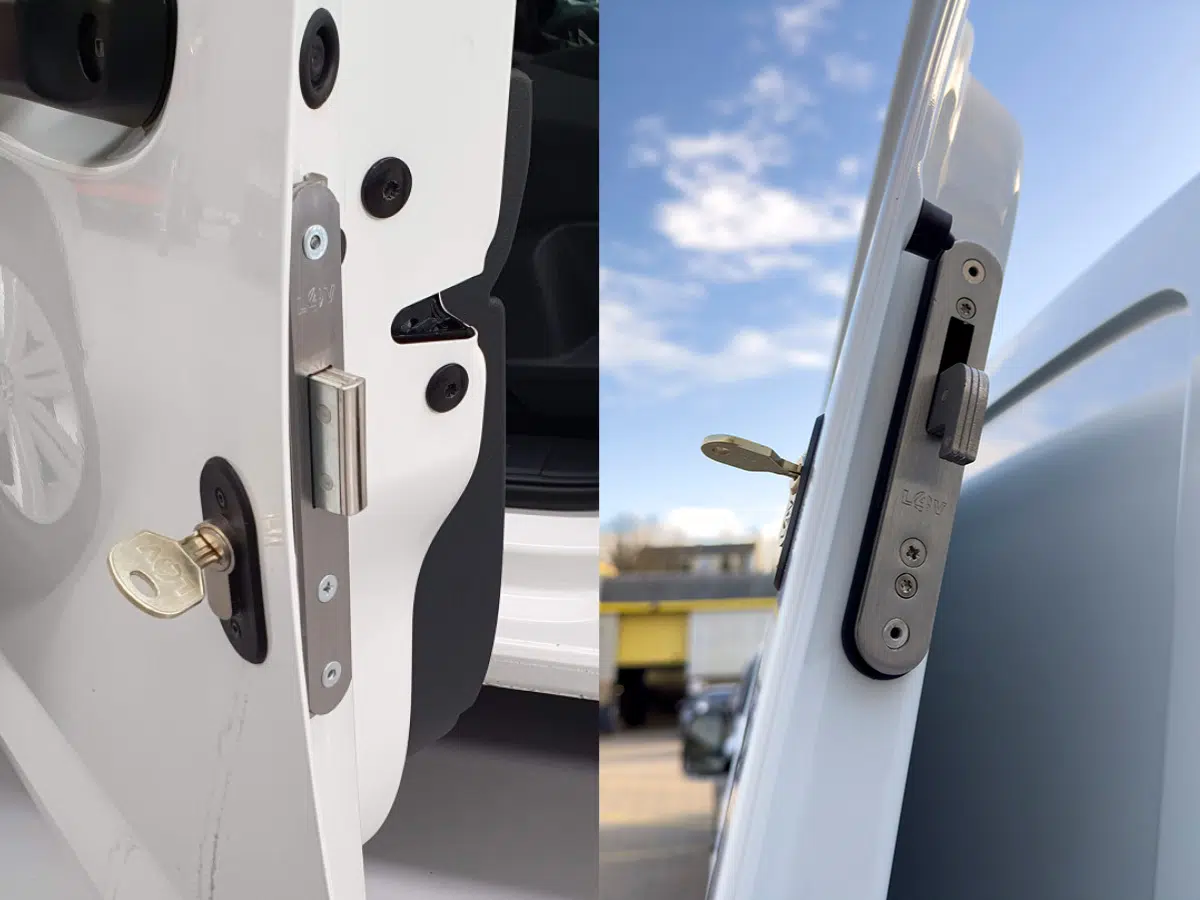 Chiusure di sicurezza per porte furgoni: qualità e design italiano