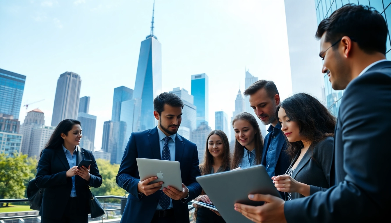 Seek jobs new york as diverse professionals network in a lively city setting.