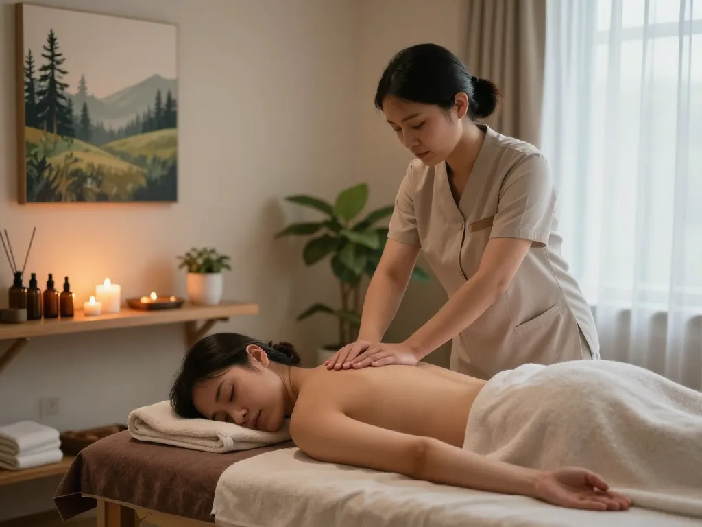 편안한 스파 환경에서 부드러운 삼산동마사지를 통한 평온함을 경험하세요.