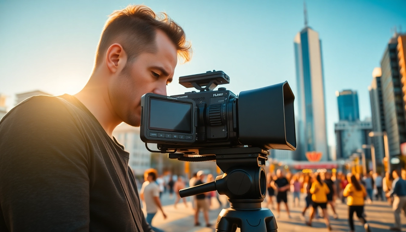 Edmonton videographer captures vibrant city scenes showcasing artistry and professionalism.