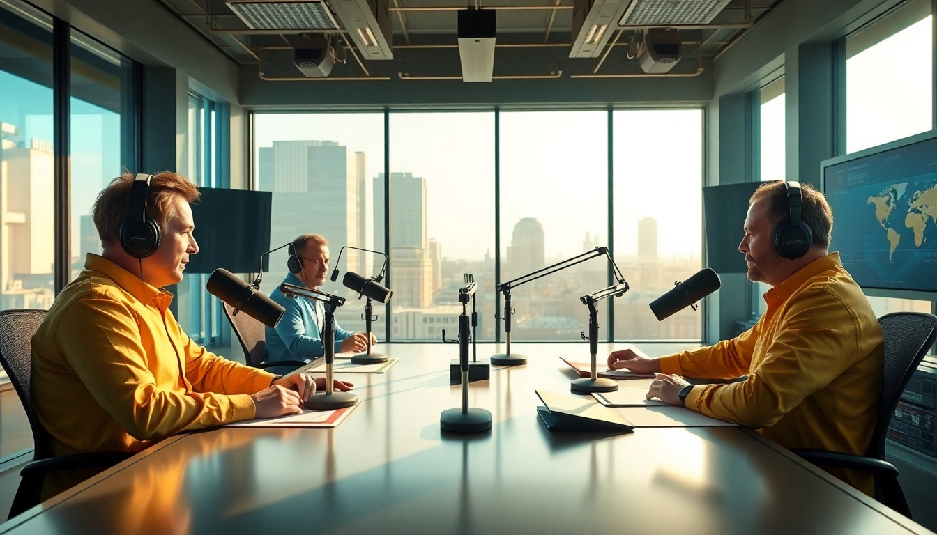 Engaging hosts at https://chadronradio.com/ discussing local news and weather updates.