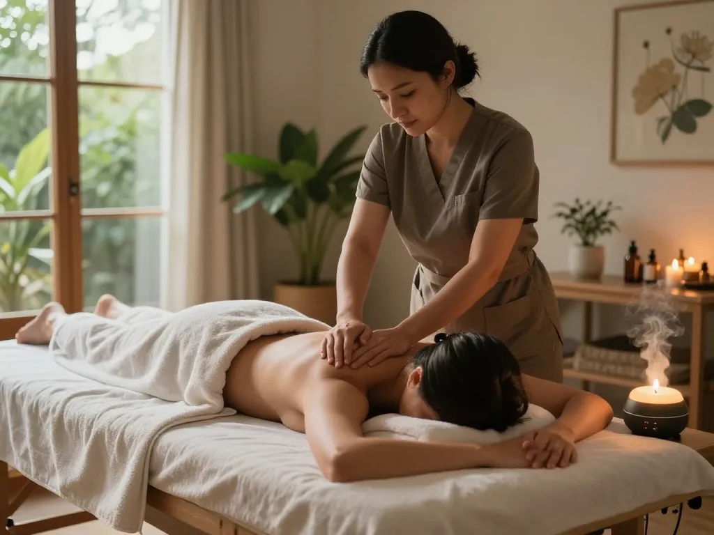 Experience premium healing services at www.maxim-anma.net with a professional massage session.