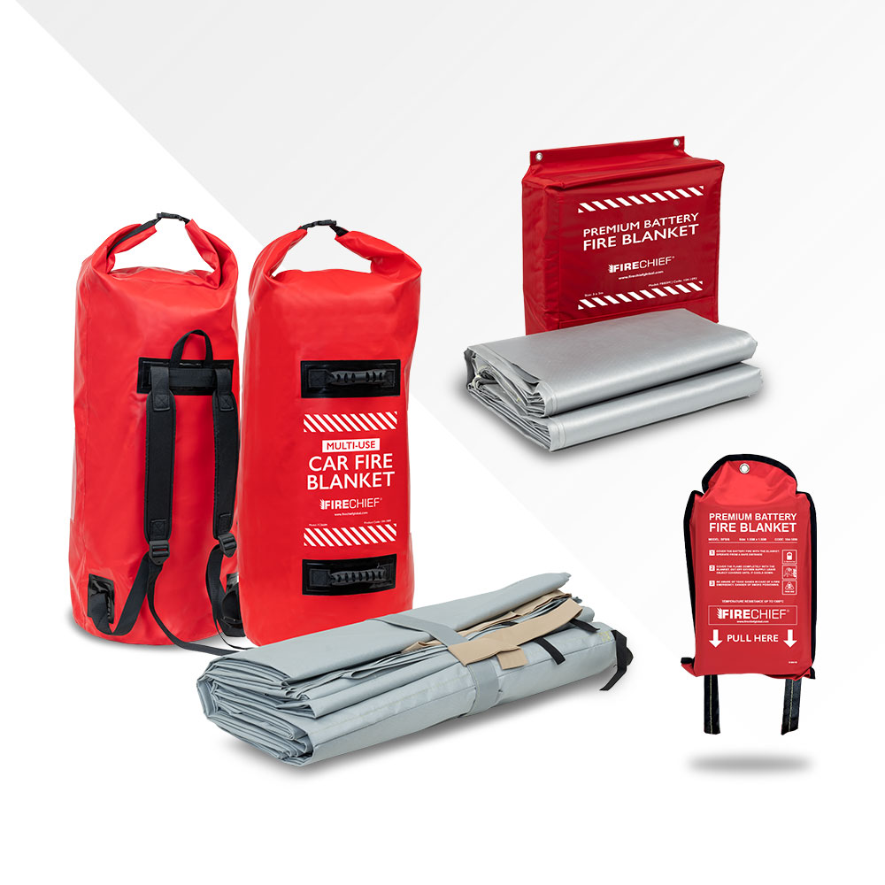 Heavy-Duty Automotive Fire Blanket for Car Fire Containment