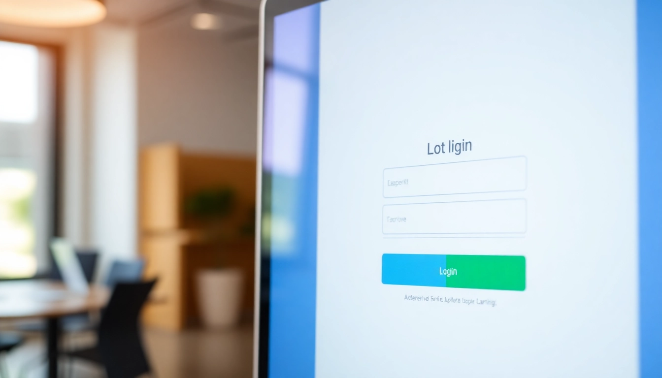 Masukkan suletoto login pada halaman antarmuka yang bersih dan modern.