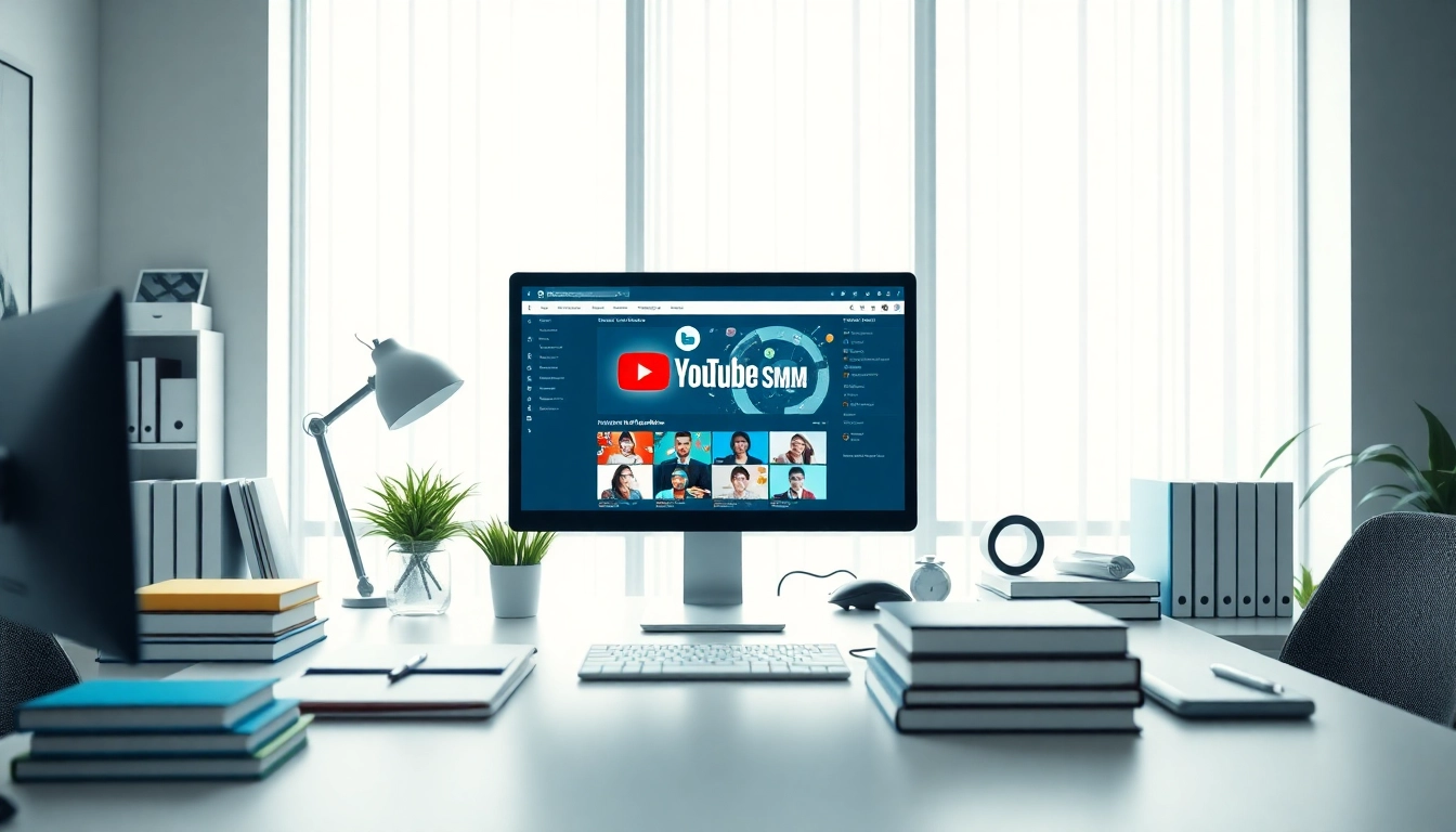 Utilize effective strategies through a youtube smm panel in a professional office environment.