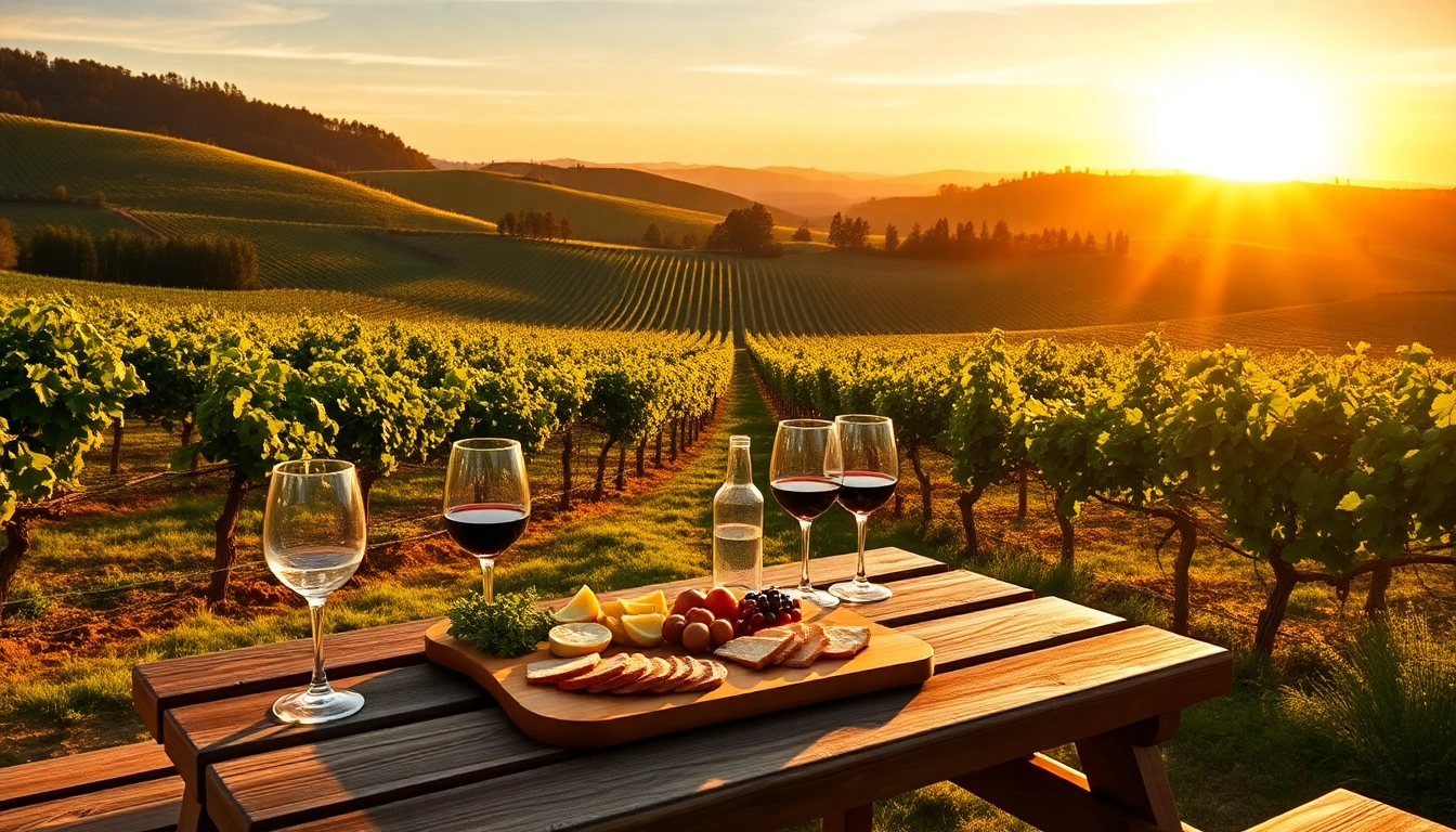 Enjoy a serene moment in the northern california wine country with vineyards and wine tasting.
