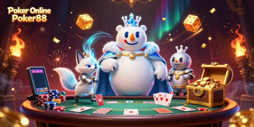 Join the excitement at Poker Online Poker88 with dynamic poker action and captivating characters.