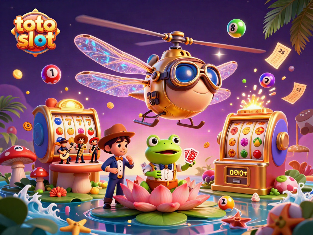 Asah keterampilan Anda dalam bermain toto slot dengan ilustrasi kasino yang penuh warna dan detail menakjubkan.