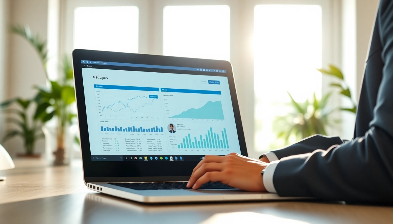 Investasi deposit 1k dengan penasihat keuangan di kantor modern.