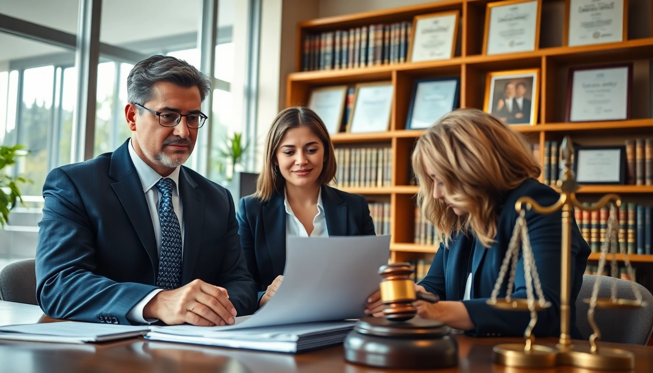 Consultation with Seattle Social Security Disability lawyers in a professional office setting.