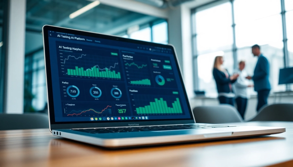 Experience advanced analytics on https://benchbot.ai with a professional AI testing platform interface.