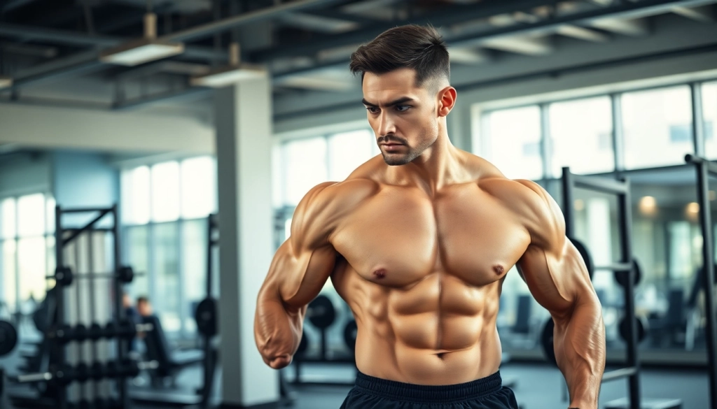 Engaged athlete representing HGH FOR SALE benefits in a dynamic training session.