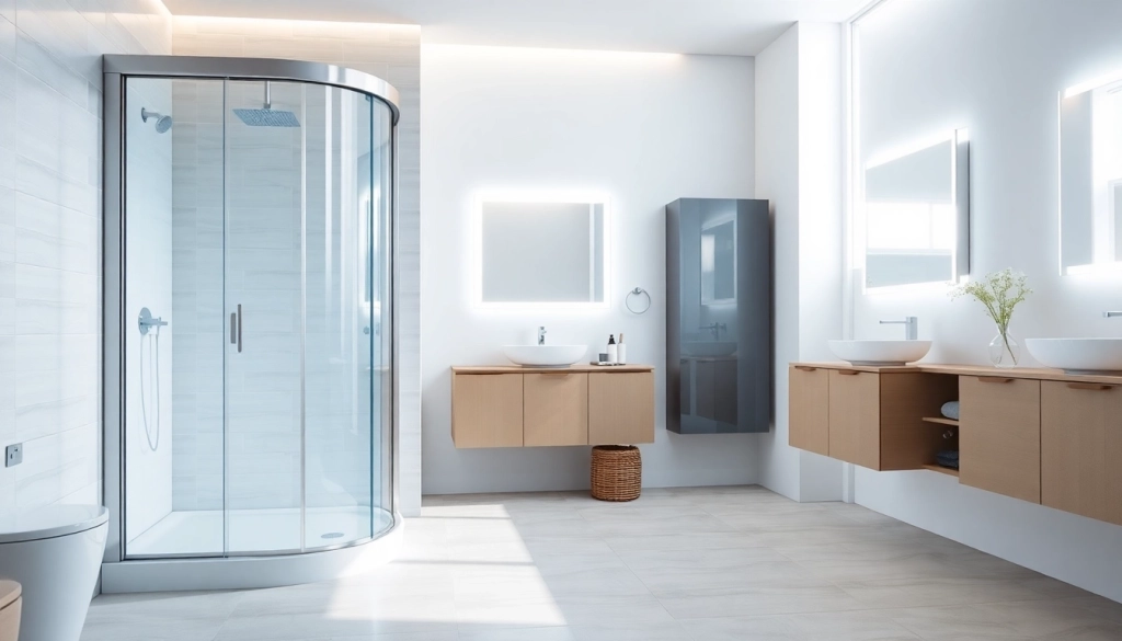 Améliorez votre salle de bain avec les produits sirhona, y compris des cabines de douche modernes.