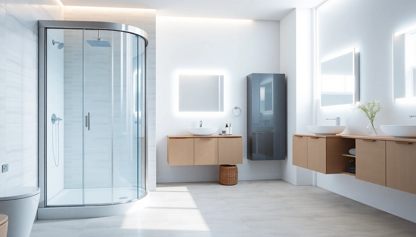 Améliorez votre salle de bain avec les produits sirhona, y compris des cabines de douche modernes.