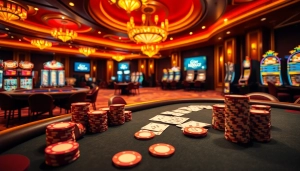 Experience the thrill of gambling with Hi8802 poker chips and casino excitement.