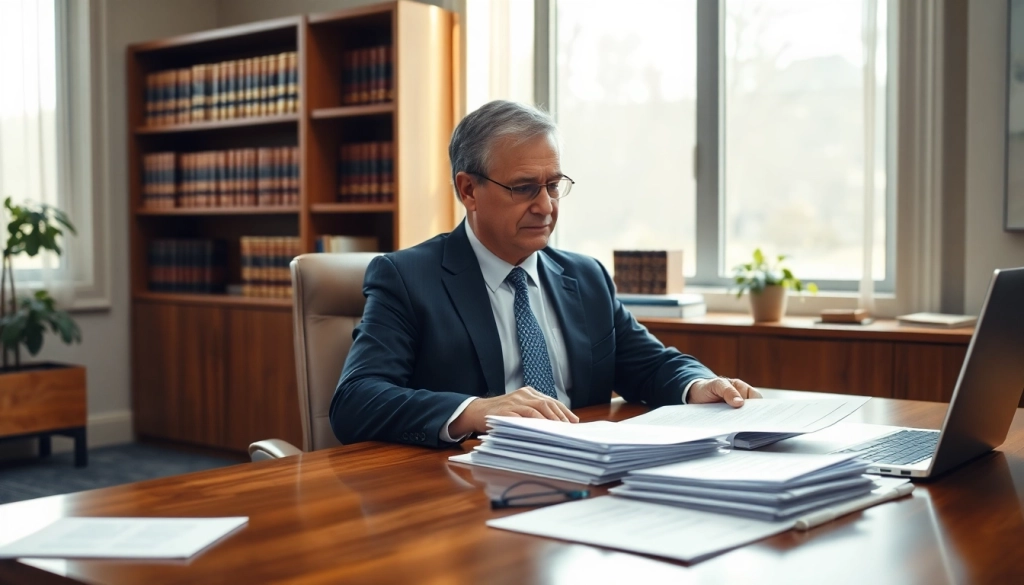 Contract signing by a real estate attorney at https://www.atlantarealestateattorney.com in a professional office.