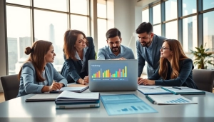 Boost your brand with Good Wolf Marketing strategies through teamwork in a professional setting.