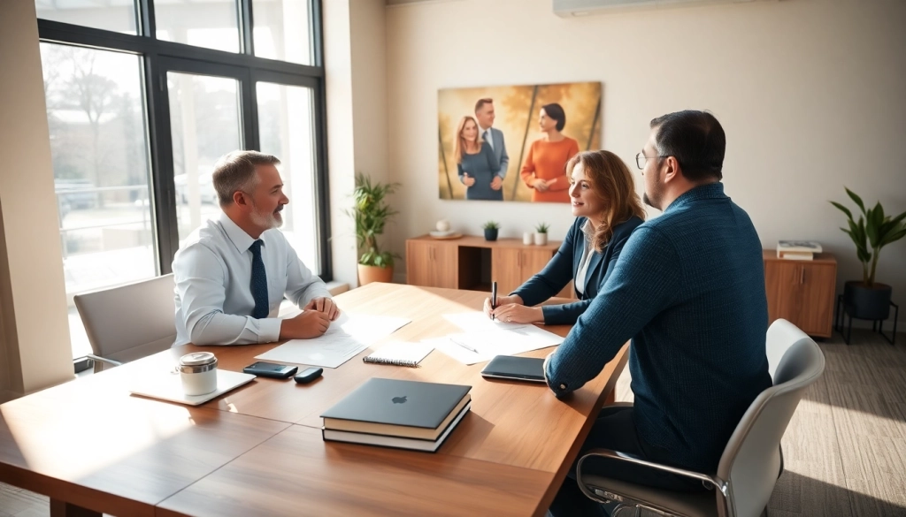 Consultation with Plantation, Boca Raton & Aventura Estate Planning Lawyer highlighting a diverse lawyer-client interaction.