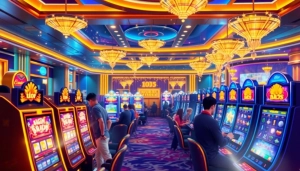 Menangkan hadiah menarik di jewel4d dengan suasana kasino yang berwarna cerah.